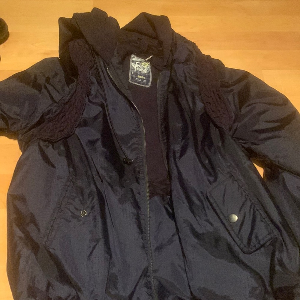 Navy blue jacket